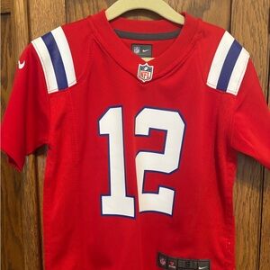 Nike Patriots Tom Brady Kids Red NFL Jersey